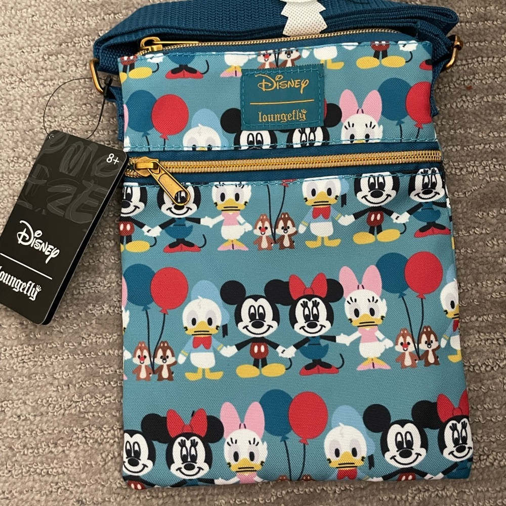 Loungefly Disney Mickey and Friends Crossbody Bag